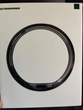 ULTRAHUMAN Ring Fitness Tracker - Silver Size 8